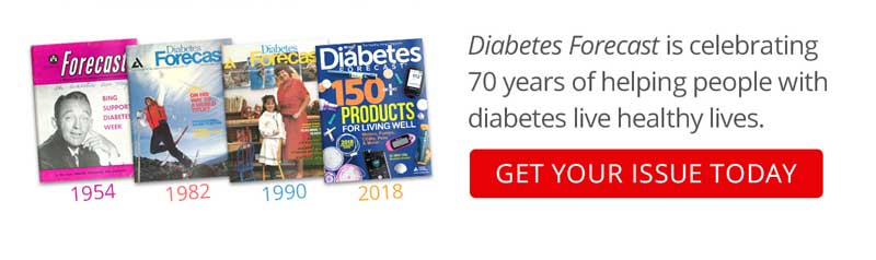 Diabetes Forecast - Get your issue today